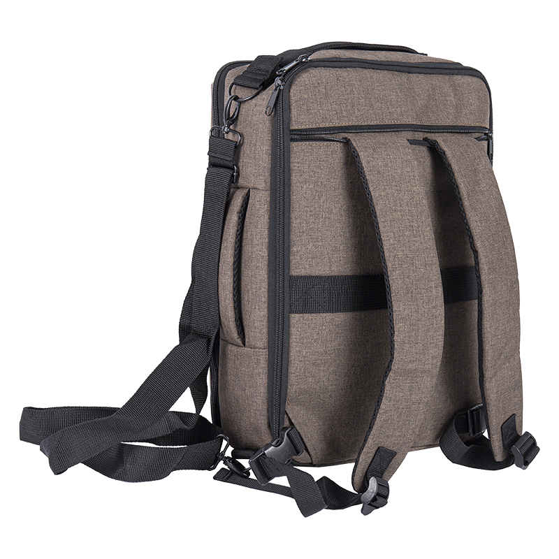 Multifunktionell Business Laptop Ryggsäck & crossbody väska