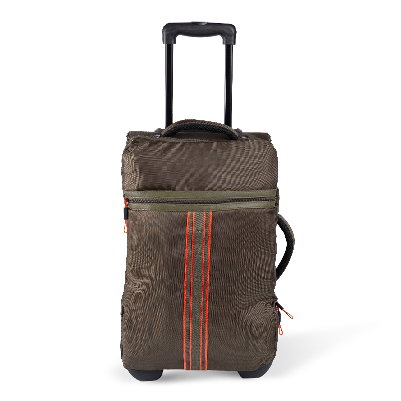 Olivgrön hårdskal medium kontrollerat bagage