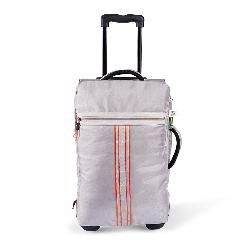 Olivgrön hårdskal medium kontrollerat bagage
