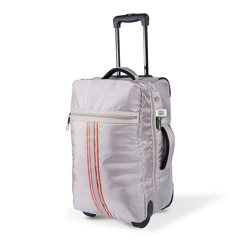 Olivgrön hårdskal medium kontrollerat bagage