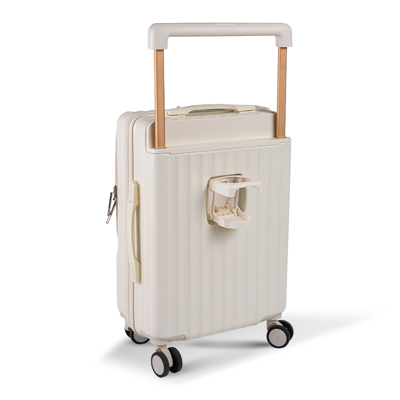 SGG Trolley Bagage med fem hjul, stor kapacitet, frontöppning, robust, tyst, fashionabla resebagage