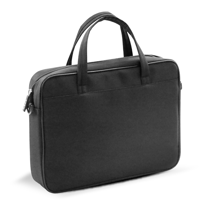 Herrens Oxford Business Document Bag med anpassad logotyp-Multi-fack Zippered File Organizer
