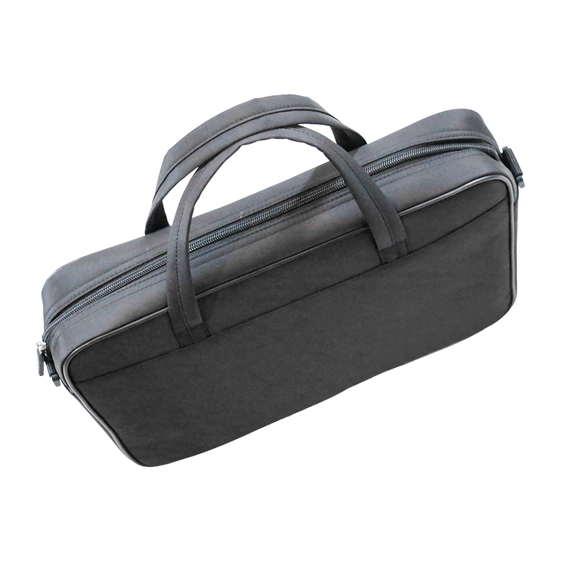 Herrens Oxford Business Document Bag med anpassad logotyp-Multi-fack Zippered File Organizer