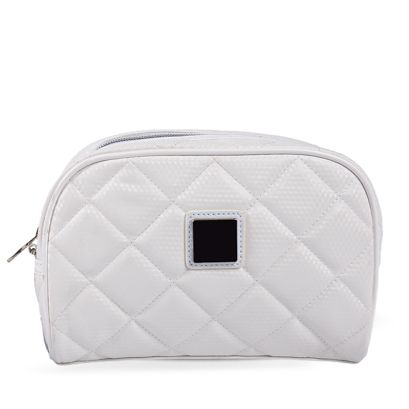 Mini handhållen crossbody väska xs axel ryggsäck bomull godis kräm ny