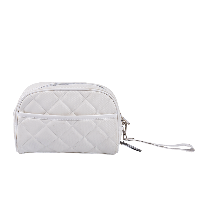 Mini handhållen crossbody väska xs axel ryggsäck bomull godis kräm ny