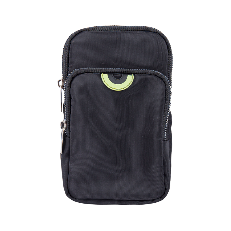 Marinblå crossbody passpåse