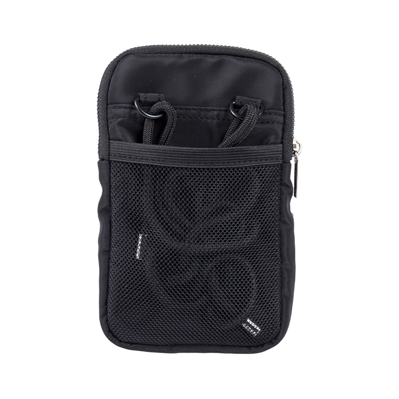 Marinblå crossbody passpåse